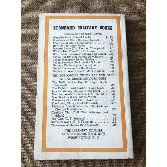 Vintage 1943 WWII Shipboard Science Ocean Transport SC Book The Infantry Journal - Picture 2 of 16